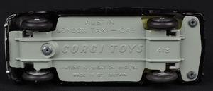 Corgi toys 418 austin taxi kk241 base