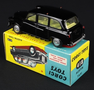 Corgi toys 418 austin taxi kk241 back