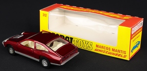 Corgi toys 312 marcos mantis kk242 back