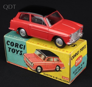 Corgi toys 216m 1 austin a40 saloon kk246