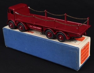 Dinky toys 505 foden flat truck chains kk255 back