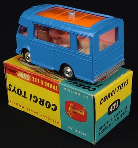 Corgi toys 471 1 smith's karrier joe's diner kk268 back