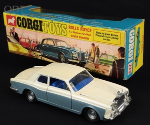 Corgi toys 273 rolls royce silver shadow kk274 front