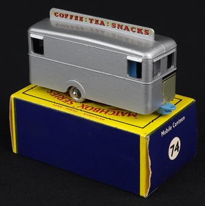 Matchbox 74 mobile canteen kk287 back