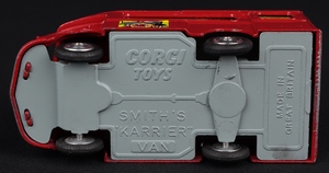 Corgi toys 426 chipperfields circus mobile booking office kk288 base