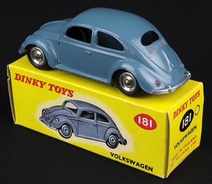 Dinky 181 volkswagen kk295 back