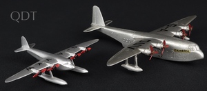 Dinky toys 60r empire flying boat 63b seaplane kk301 front