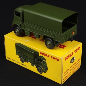 Dinky toys 623 army covered wagon kk303 back