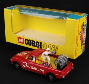 Corgi toys 510 citroen ds19 tour de france team manager's car kk316 back