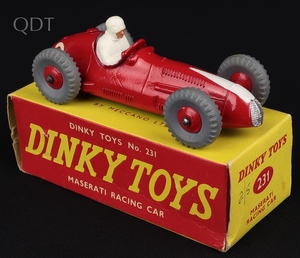 Dinky toys 231 maserati racing car kk328 front