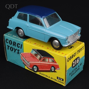 Corgi toys 216 austin a40 saloon kk334 front