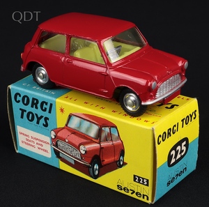 Corgi toys 225 austin seven kk354 front