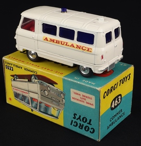 Corgi toys 463 commer ambulance kk356 back