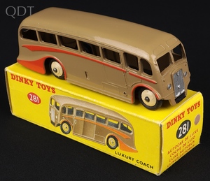 Dinky toys 281 luxury coach kk374 front