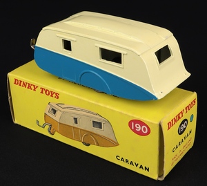 Dinky 190 caravan kk385 back