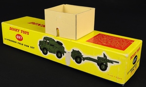 Dinky toys gift set 25 pounder field gun set kk420 box