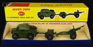 Dinky toys gift set 25 pounder field gun set kk420 front