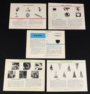 Corgi model club magaines kk426 reverse