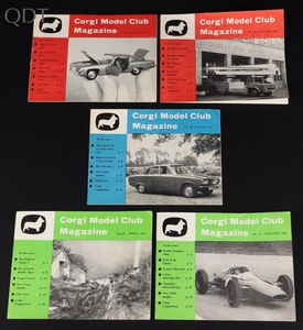 Corgi model club magaines kk426 front