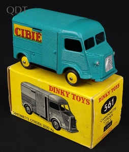 French dinky toys 561 cibie citroen van kk436 front