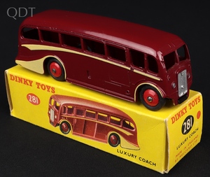 Dinky toys 281 luxury coach kk457 front
