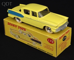 Dinky toys 179 studebaker president sedan kk459 front