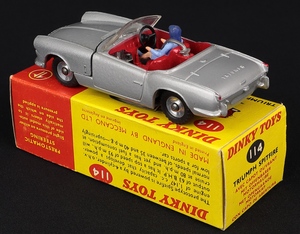 Dinky toys 114 triumph spitfire kk487 back