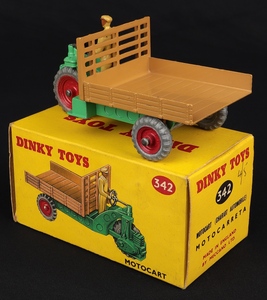 Dinky toys 342 motocart kk490 back