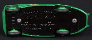 Dinky toys 163 bristol 450 sports kk556 base