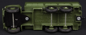 Dinky toys 622 10 ton army truck kk558 base