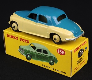 Dinky toys 156 rover 75 saloon kk590 back