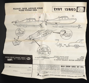 Corgi toys gift set 31 riviera kk607 leaflet