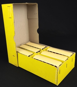 Trade box dinky 29c double deck buses kk627 box