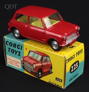 Corgi toys 225 austin seven kk650 front