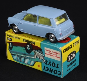 Corgi toys 226 morris mini minor kk655 back