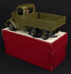 Britains models 1335 army lorry with driver kk668 back