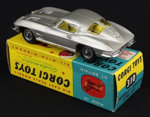 Corgi toys 310 chevrolet corvette sting ray kk696 back