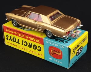 Corgi toys 245 buick riviera kk697 back