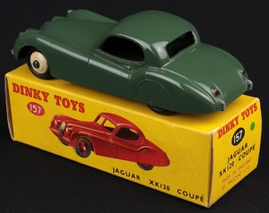 Dinky toys 157 jaguar xk120 coupe kk731 back