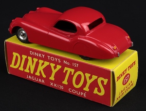 Dinky toys 157 jaguar xk120 kk733 back