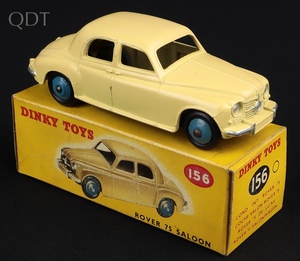 Dinky toys 156 rover 75 saloon kk734 front