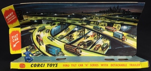 Corgi toys 1137 express service truck trailer kk740 plinth