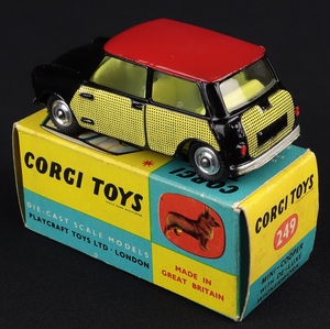 Corgi toys 249 1 mini cooper de luxe wickerwork kk749 back