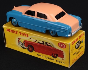 Dinky toys 170 ford fordor sedan kk760 back
