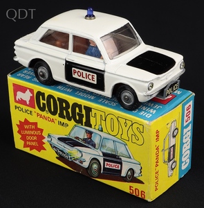 Corgi toys 506 police panda imp kk783 front