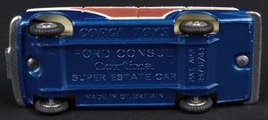 Corgi toys 491 ford consul super estate car kk784 base