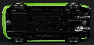 Corgi toys 316 ford gt 70 kk786 base