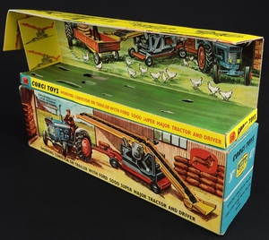 Corgi toys gift set 47 working conveyor trailer tractor kk790 box