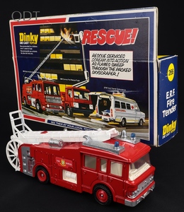 Dinky toys 266 erf fire tender kk814 front