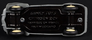 French dinky toys 24t 535 2 cv citroen kk818 base